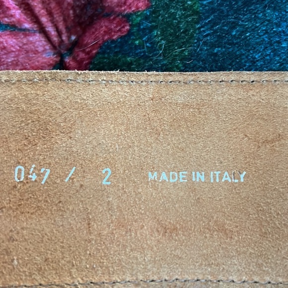 Loredana Sancato  tan leather belt - Picture 5 of 7